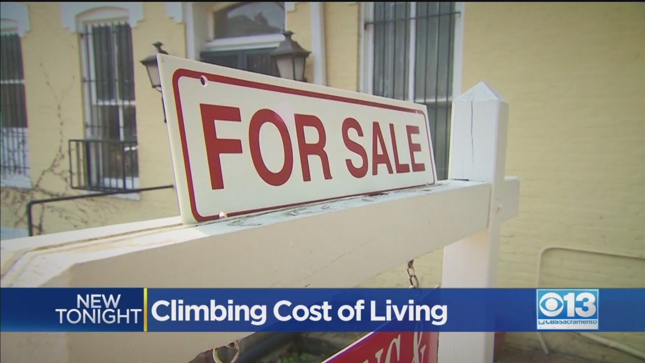 Climbing Cost Of Living In Sacramento Area YouTube