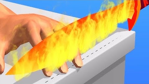 ASMR Cutting game! Relaxing sounds! Satisfying ASMR Video