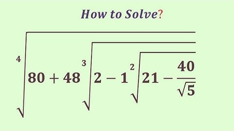 An Amazing Algebra Challenge | Olympiad Question | Can you Solve this?