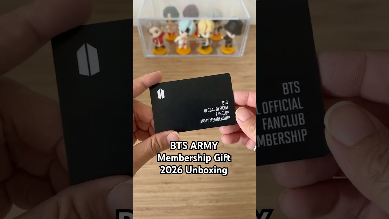 BTS ARMY Membership Gift 2026 💜 | Unboxing + OT7 Concert