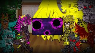 [🇧🇷/🇺🇸/🇪🇸/🇷🇺] MV kaijus+ earth kaijus react to 【MMD】-GODZILLA 星を喰う翼-