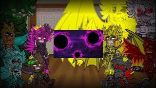 [🇧🇷/🇺🇸/🇪🇸/🇷🇺] MV kaijus  earth kaijus react to 【MMD】-GODZILLA 星を喰う翼-