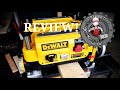 Dewalt 15 Amp 13" Planer REVIEW! (DW735)