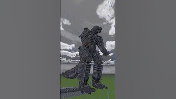 Mecha Godzilla Vs Destroyah | Minecraft #shorts #gaming #trending #status #whatsappstatus