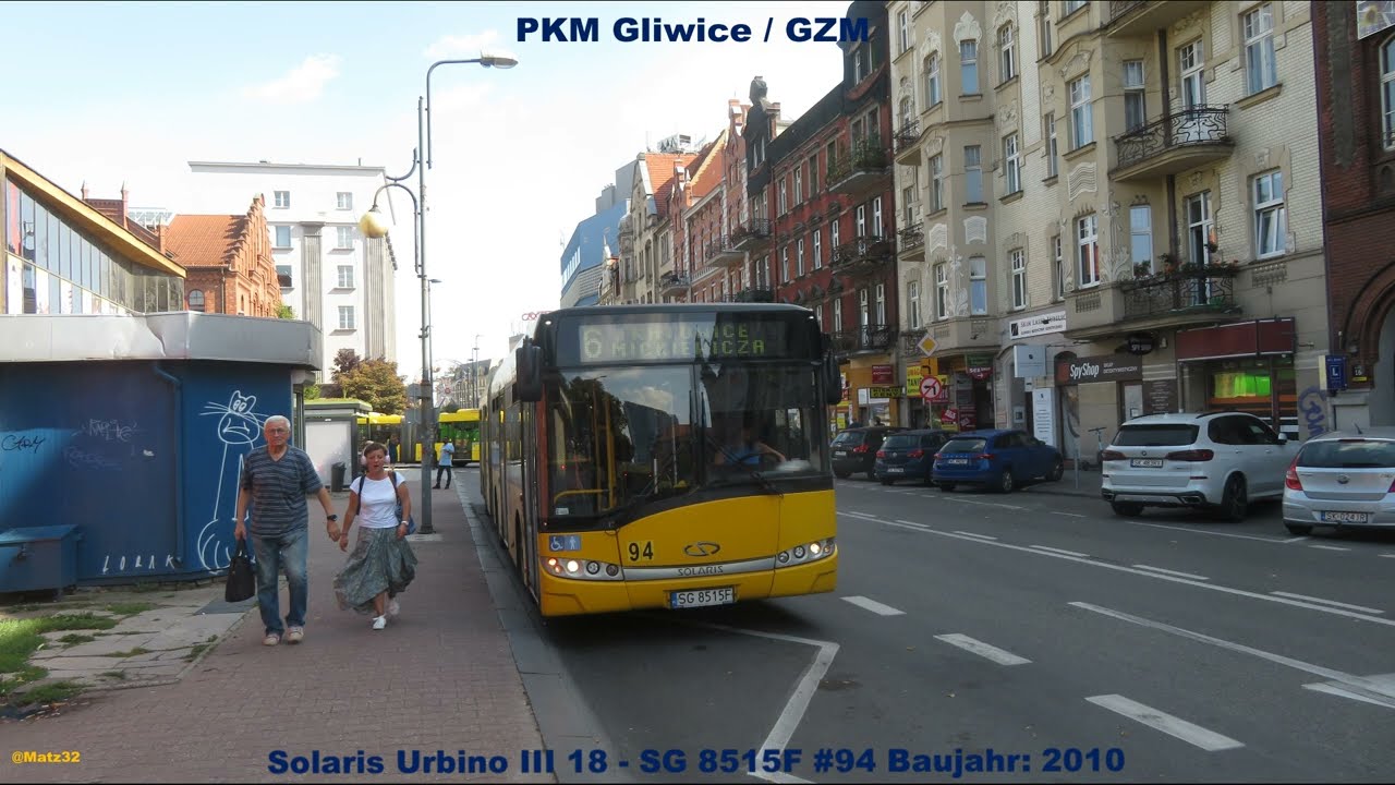 Bus GZM Linia 6 - Gliwice Centrum Przesiadkowe  - Katowice Mickiewicza [ 08 2023 ]