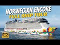 Norwegian Encore | Full Ship Walkthrough Tour & Review | 4K | All Public Spaces Toured And Explained