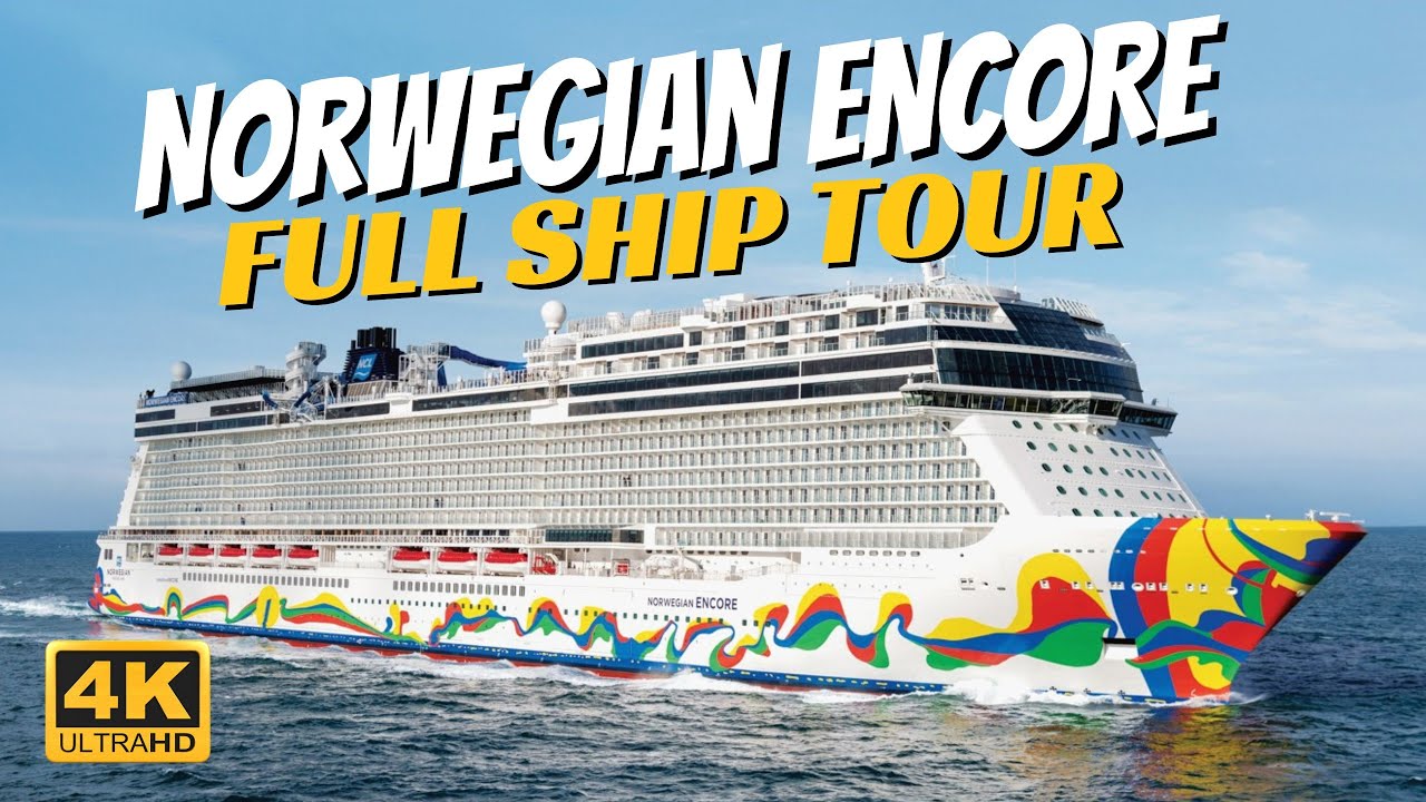 ncl encore cruise ship video