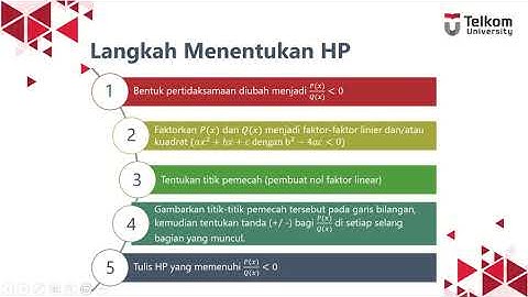 Kalkulus | Sistem Bilangan Riil (Part 3) - Pertidaksamaan [1]