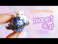 Polymer Clay Planet Cat│Sophie & Toffee Subscription Box December 2020