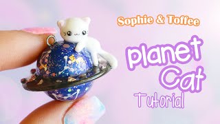 Polymer Clay Planet Cat│Sophie & Toffee Subscription Box December 2020