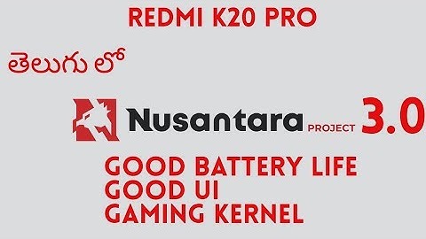 Redmi K20 Pro/Mi 9T Pro | Nusantara Project 3.0 +Not Kernel | full Review