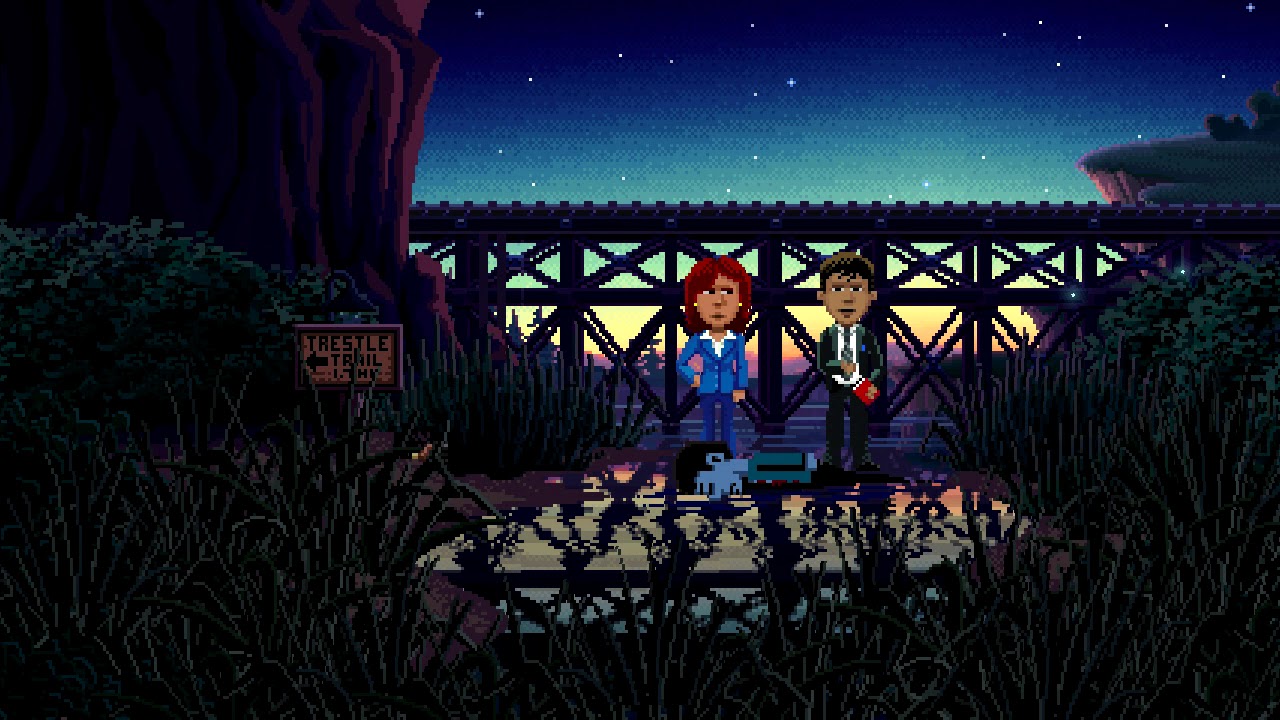 Thimbleweed Park - 001 - YouTube