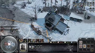 Company of Heroes 2 : wehrmacht against an expert soviet Ai