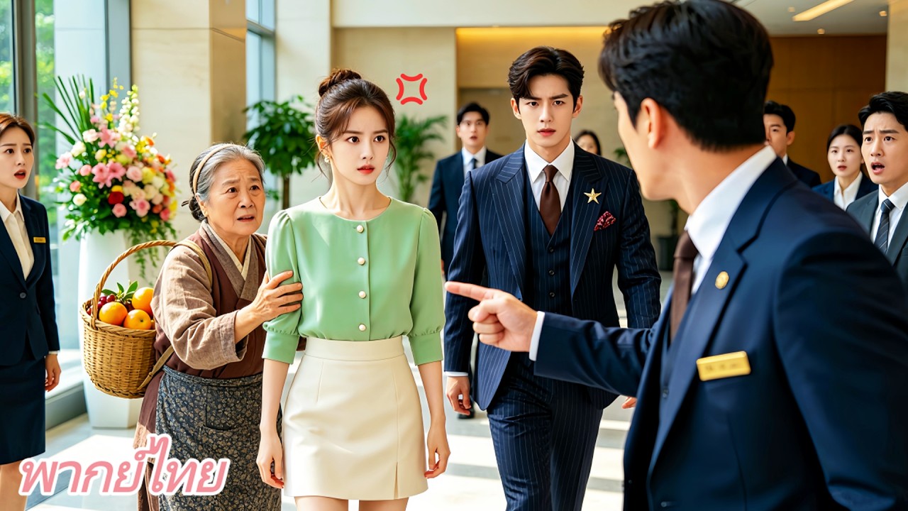 เพื่อช่วยคุณย่าจากยาม ฉันบอกว่าฉันเป็นแฟนCEO! CEOที่ยืนอยู่ข้างหลังให้การสนับสนุนและเอ็นดูฉัน!