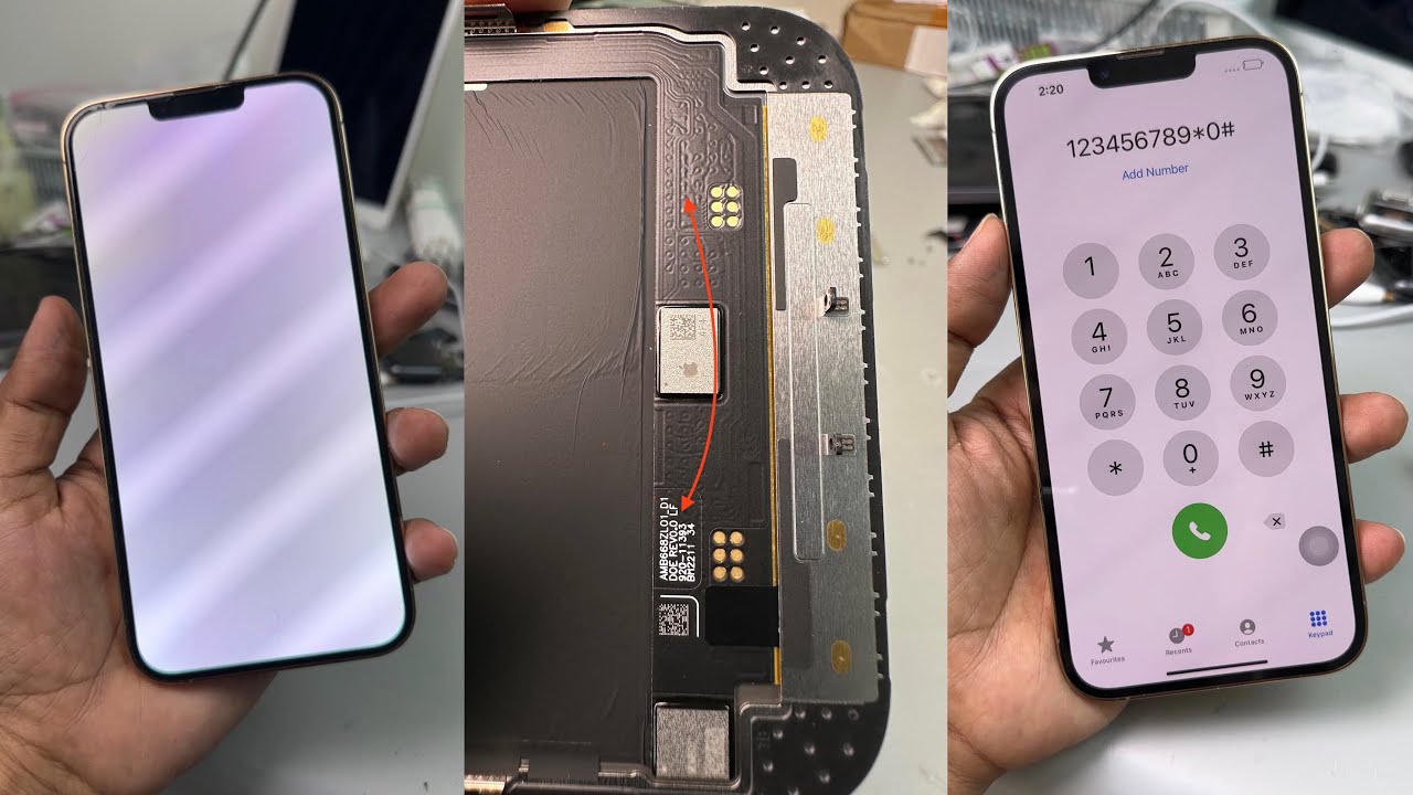 Satisfying Video Fix iPhone 13 Pro Max White Screen | iPhone 13 Pro Max ...