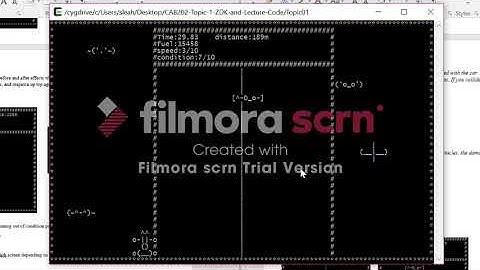 CAB202 Assignment 1 ( Left & Right Collision All Items)
