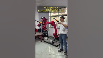 Spraying robot #automobile #machine #robot #industrial #factory #vietnam