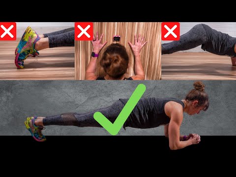 Stop Making These Plank Mistakes - Three Easy Fixes To Plank Correctly