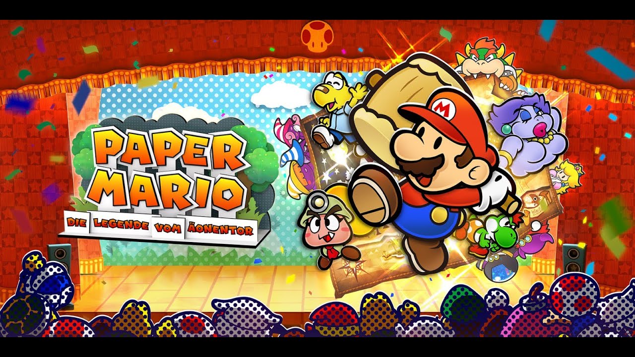 Paper Mario 2 Die Legende Vom äonentor Paper Mario 2 die Legende vom Äonentor lets play part 1 - YouTube