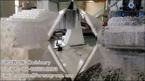 FORSUN 4 AXIS ATC cnc router machine