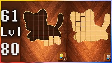 Jigsaw Wood Block Puzzle - Gameplay Walkthrough - Levels  61-80