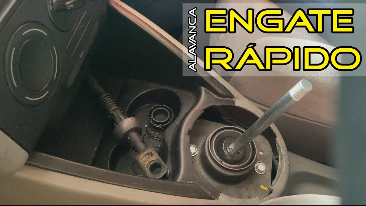 ALAVANCA DE ENGATE RÁPIDO - VOLKSWAGEN GOL G3 - RESOLVEU O PROBLEMA DO TRAMBULADOR!!! [D.I.Y]