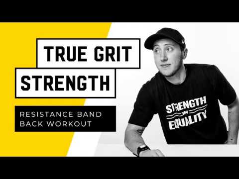 Resistance Band Back Workout
