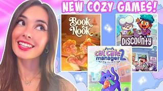 Testing Out NEW Upcoming COZY GAMES!