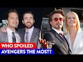 Avengers Cast Who Spoiled MCU Movies The Most Revealed |⭐ OSSA Radar
