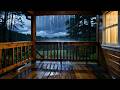 Rainy Night at the Cozy Cabin 🌧️ Lofi Beats for Deep Sleep, Study and Stress Relief