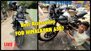 Part  1 | Installing Accessories on Royal Enfield Himalayan 450 | Bandidos Pitstop |