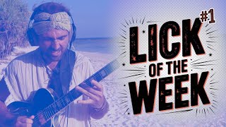 A Jazz-Fusion phrase that will uplevel your skills!  |  LICK OF THE WEEK #1