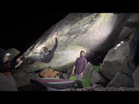 Beta Video for climb Unshackled v10, Lincoln Lake