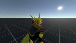 Procedural locomotion - first test with avatar