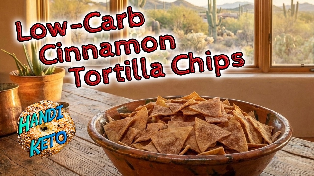 Low carb Cinnamon Tortilla Chips