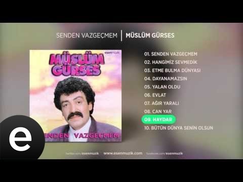 Haydar Haydar (Müslüm Gürses) Official Audio #haydarhaydar #müslümgürses - Esen Müzik