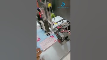 Double heads semi auotmatic binding machine for towels clothing socks tagging machine