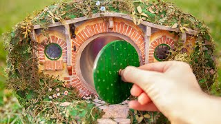 DIY Miniature Hobbit Hole Light From a Peanut Can