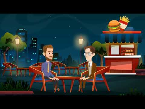 حوار عن العمل للمستوى المبتدئ 