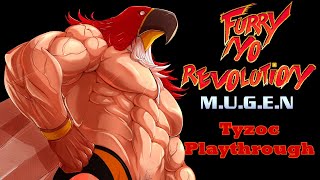 MUGEN |\\/| Furry No Revolution - Tyzoc Playthrough