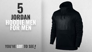 Top 10 Jordan Hoodie Men [2018 ]: Nike Mens Jordan Rise 23 Pullover Hoodie Black 861475-010 Size Air Jordan Sweatshirt Youth