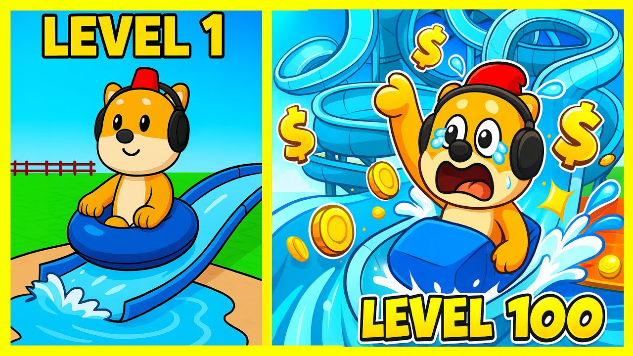 OBIT MEMBUAT PEROSOTAN DARI PENDEK SAMPAI JADI SULTAN! | Build Build a Water Slide