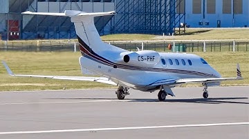 NetJets Europe Embraer EMB 505 Phenom 300 CS-PHF at Cambridge