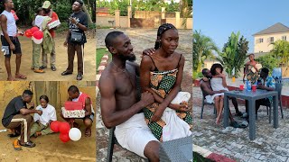 Girlfriend who return from NYSC to surprise her boyfriend who sponsored her in school 8th