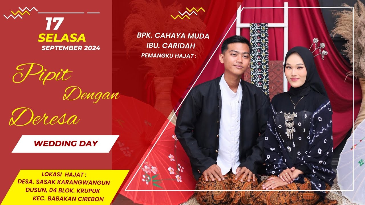 Live New Alvin Music Wedding: Pitriani Dengan Deresa Selasa 17 September 2024 Malam