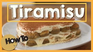 How to make Simple Tiramisu(Two way,no raw egg) [by Dim Cook Guide]