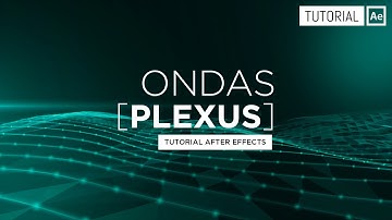 Waves with Plexus After Effects Tutorial