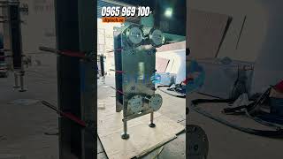 BỘ TRAO ĐỔI NHIỆT DẠNG TẤM – CẤU HÌNH THEO NHU CẦU THỰC TẾ #dtptech #shots #heatexchanger