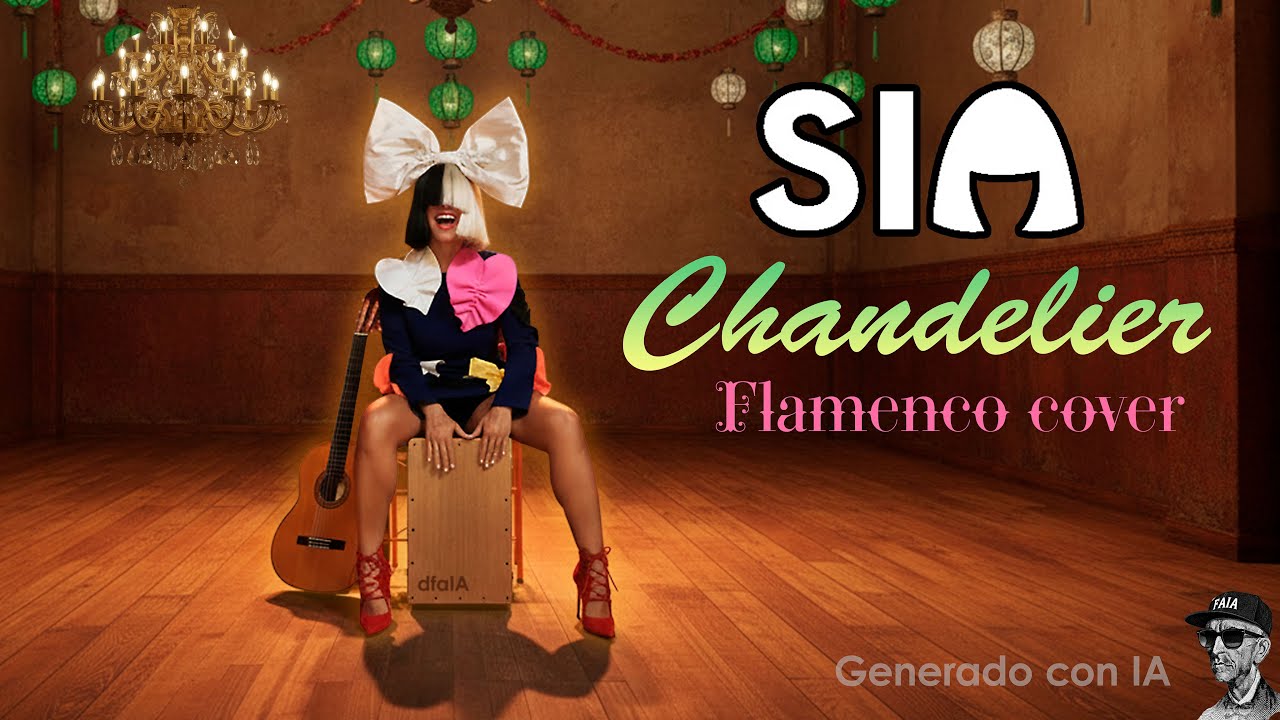 SIA - CHANDELIER (flamenco cover IA)