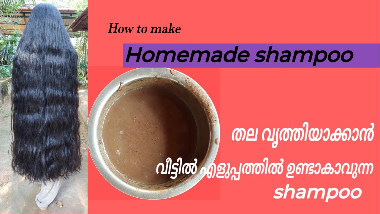 how to make homemade shampoo for hair care. preparation and application
